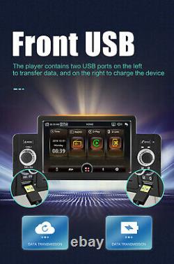 5in Car Stereo Bluetooth Radio MP5 Player Touchscreen FM USB Single DIN + Camera