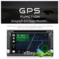 6.2 Car Stereo Radio Android 8.1 GPS DVD MP5 Player WiFi BT OBD DAB DVB RDS DVR