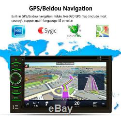 6.5 Capacitive Bluetooth Android 6.0 Car DVD MP5 Media Player WiFi GPS Nav AUX