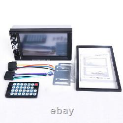 6.6 Bluetooth 2Din Touch Screen GPS Car Stereo MP5 Player AM FM Radio with Camera