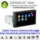 7 1080P Touch Screen Octa-Core 4GB RAM 32GB ROM Car Stereo Radio GPS RDS 1 Din