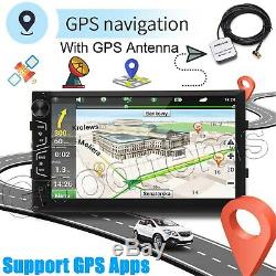7 2DIN Android System APP Car Radio GPS Navigation Audio Stereo MP5 Player