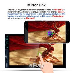 7 2Din Capacitive Touch Screen 4 Core Android 5.1 Bluetooth Mp5 Player Wifi GPS