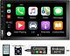 7'' 2Din Car Stereo in Dash Car Radio Apple Carplay Bluetooth Touchscreen Camera