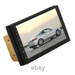 7'' Android 8.1 Double DIN 1G+16G Quad Core GPS Bluetooth Car Stereo MP5 Player