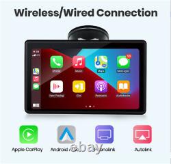 7 Car Touchscreen Monitor Radio Player Camera For Built-in Carplay Android Auto