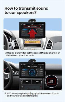 7 Car Touchscreen Monitor Radio Player Camera For Built-in Carplay Android Auto