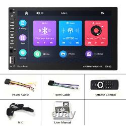 7 DAB+ Car Stereo Radio Double 2DIN Apple Carplay Android Auto Bluetooth USB FM