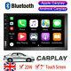 7 Double 2Din Car Stereo Radio for Apple CarPlay Android Auto FM RCA MP5 Player