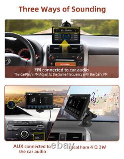 7 In Car Stereo Radio Bluetooth Navigation Rear Camera For Apple Android CarPlay