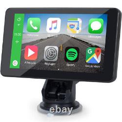 7 Monitor Car Radio Wireless Carplay/Android Auto Touch Screen WithRear Camera