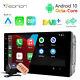 7 Multimedia 2DIN Car Stereo in Dash Android 10 8Core GPS Sat Nav Bluetooth CAM