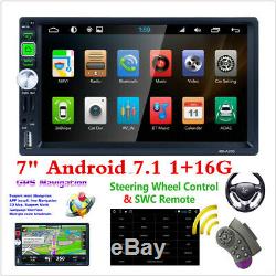 7 inch Android 7.1 System WiFi Car Radio Stereo GPS Navi Multimedia Player MLK