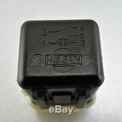 701-Genuine Nissan (1990-2003) 5-Pin Multi-Use Black Relay 25230-C9971 12V Japan