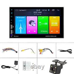 7in 2Din Android 9.1 ar Radio Stereo Bluetooth GPS WiFi FM MP5 Player WithCamera