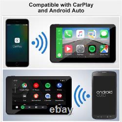 7in Car MP5 Player Monitor Wireless CarPlay Android Auto Bluetooth GPS FM Radio