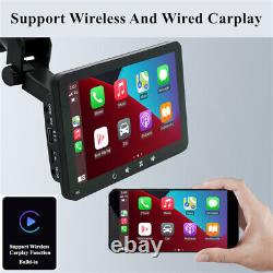 7in Portable Wireless For Apple Carplay Android Auto GPS Car Radio Stereo WithCam