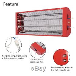 8 Set 2KW Spray/Baking booth Infrared Paint Curing Lamp Heating Light Heater
