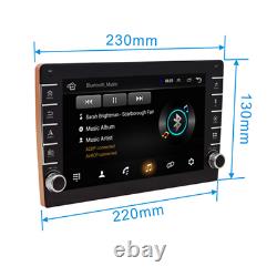 8in 2Din Android 8.1 4-core Car Stereo Radio Player GPS Wifi BT DAB Mirror Link