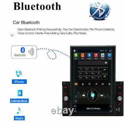 8in 2Din Car Stereo Radio WIFI FM MP5 Player Android 9.0 GPS Sat Nav withCamera