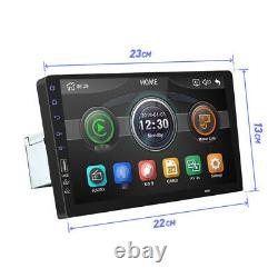 9 1Din Touch Screen Car Radio Bluetooth MP5 Player FM Stereo +Trajectory Camera
