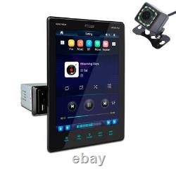 9.5 Single Din Car Stereo Radio FM MP5 Player Bluetooth Mirror Link With Camera