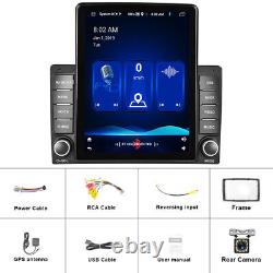 9.5 Vertical 16G Android Car Radio Stereo Car MP5 Player GPS Bluetooth 2Din Cam