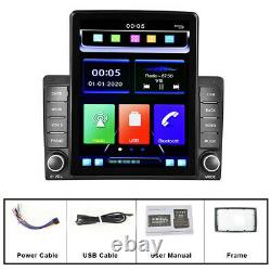 9.5in Double 2Din Car Stereo Radio MP5 Player Bluetooth FM Carplay Mirror Link