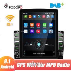 9.7'' 2 DIN DAB+ Car Stereo Radio GPS NAVI Android 9.1 MP5 Player Bluetooth WIFI