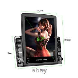 9.7 Double 2 DIN Car Radio Stereo Android 9.0 Bluetooth FM GPS TF MP5 Player