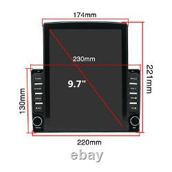 9.7in Android 9.1 Car Stereo Radio MP5 Player Bluetooth GPS SAT NAV WIFI FM