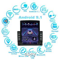 9.7in Car HD Touch GPS Navigation Android 9.1 Quad-core 1+16GB Stereo Radio WiFi