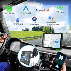 9 Car MP5 Player Radio Wireless CarPlay+Android Auto Mirroring TF USB WiFi+CAM