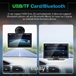 9 Car MP5 Player Radio Wireless CarPlay+Android Auto Mirroring TF USB WiFi+CAM