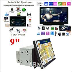 9 Double 2Din Car MP5 Player 2+32G Stereo Radio GPS WIFI Android 9.1 DVR OBD BT