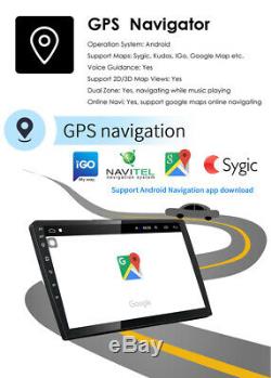9 Single Din Car Stereo Radio Android 8.1 Quad-Core 2+32GB GPS WiFi DAB MLK OBD