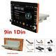 9in 1Din Android 8.1 Car GPS SAT NAV Bluetooth Stereo FM Radio Wifi MPlayer +Cam