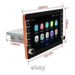 9in 1Din Android 9.1 Car Stereo Radio GPS Navi BT Wifi FM MP5 Player With Camera