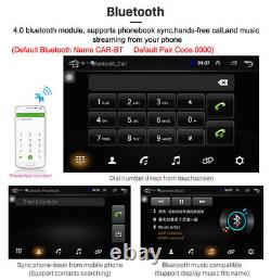 9in 1Din Radio Car Stereo Bluetooth FM GPS Wifi Android 9.1 MP5 Player withCamera