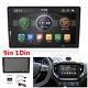 9in 1Din Touch Screen Head Unit Car Stereo Radio MP5 Player BT FM USB AUX + Cam