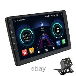 9in Double 2DIN Car Stereo Radio MP5 Player Bluetooth GPS SAT Nav FM WiFi withCam