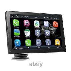 9in Portable Monitor CarPlay Android Auto Car Stereo Radio Multimedia Player BT