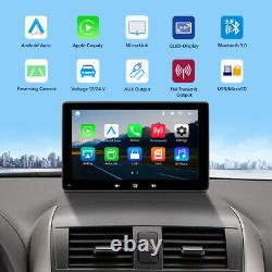 AHD CAM+Eonon On Dash Portable 7 QLED Car Stereo Radio CarPlay Android Auto GPS
