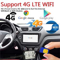 Android 6.0 10.1'' 2Din Touch Screen Quad-Core WiFi+4G LTE Car GPS BT MP5 Player