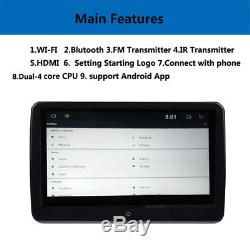 Android 6.0 10.6 Touch Car Headrest Monitor USB/HDMI/FM Bluetooth/Mirror Link