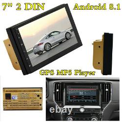 Android 8.1 7 2DIN HD Touch Screen GPS Navi Head Unit Car Wifi Radio MP5 Player