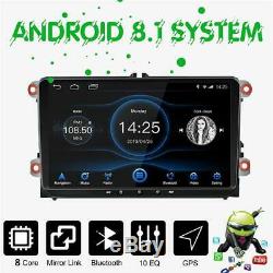 Android 8.1 Car Stereo Radio 9-Inch High-Definition Touch Screen GPS Navigation