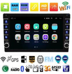 Android 8.1 Car Stereo Radio 9in Double 2 Din GPS SAT NAV WiFi 3G 4G OBD MLK BT