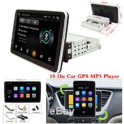 Android 9.0 1+16GB 10.1In 1Din Car Stereo Bluetooth FM MP5 Player GPS Navigation