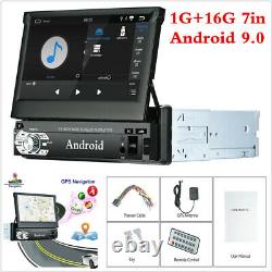 Android 9.0 7in Car Radio Bluetooth Stereo 1DIN GPS Sat Navi Wifi 16G Head Units
